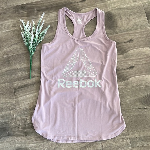 Reebok Tops - 🎁4/$25 - REEBOK light purple racerback tank - size Sm - like NEW